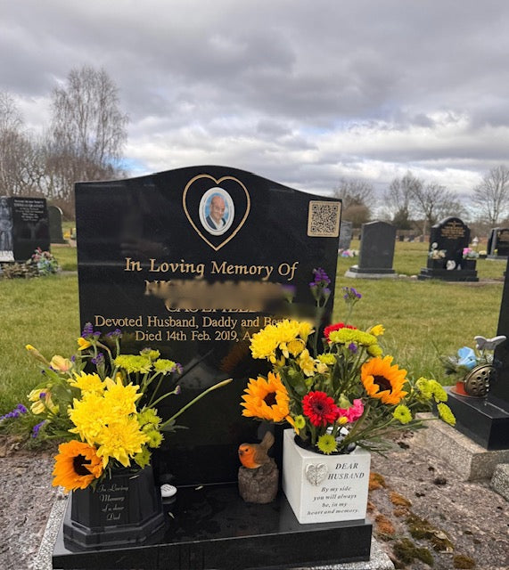 Memorial QR Plaque